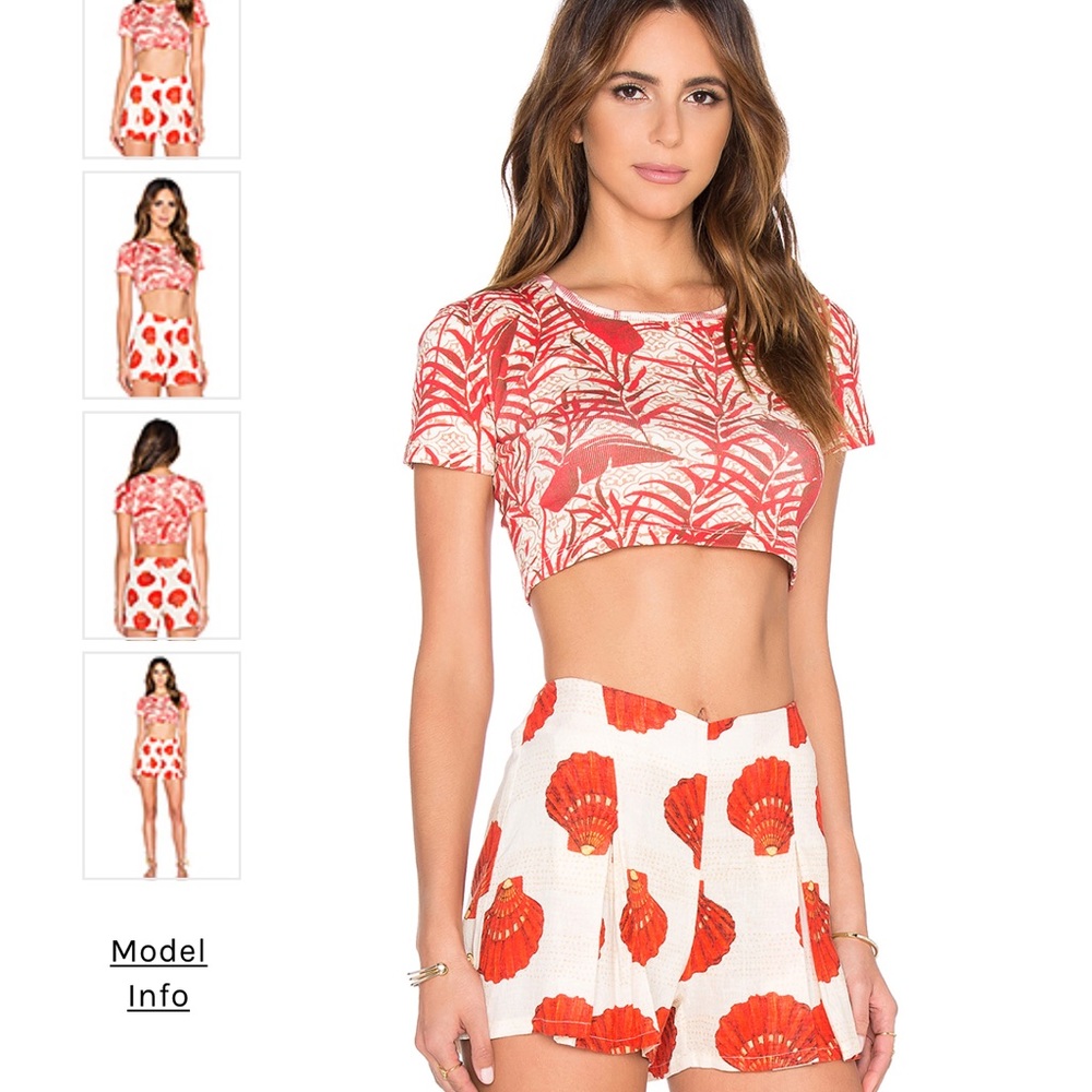 Farm Rio Skort and Crop Top Set